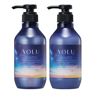 【YOLU 官方直營】深層修護洗髮精/潤髮乳400ml(晚安美髮瓶)