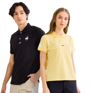 【LE COQ SPORTIF 公雞】吸濕排汗短袖POLO衫 男女款-4色-LWV21942_LWV22942