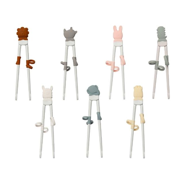 【Loulou lollipop】動物造型 兒童學習筷(多款可選)