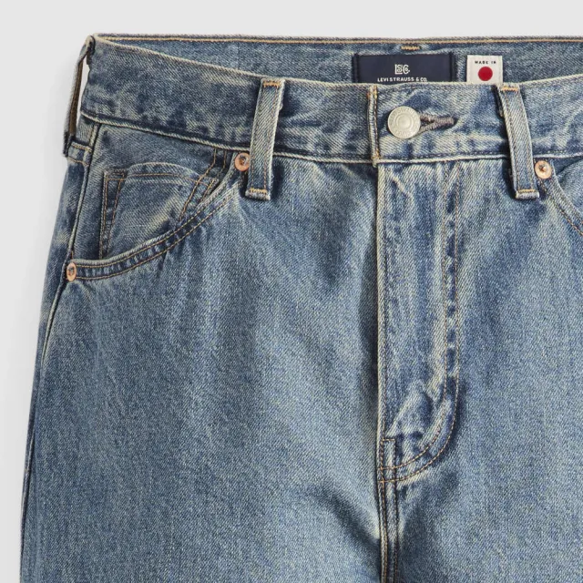 【LEVIS】BLUETAB™ 女款 日本製PLANK舒適直筒丹寧牛仔褲 熱賣單品 A9138-0002