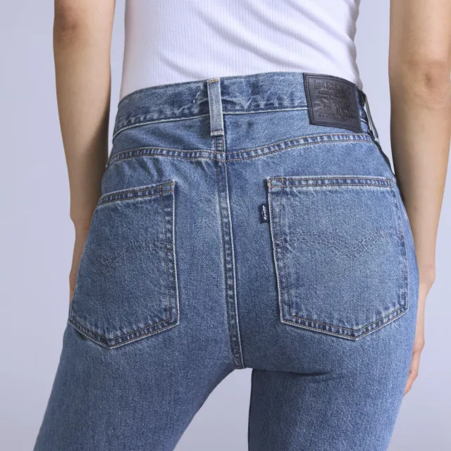 【LEVIS】BLUETAB™ 女款 日本製PLANK舒適直筒丹寧牛仔褲 熱賣單品 A9138-0002