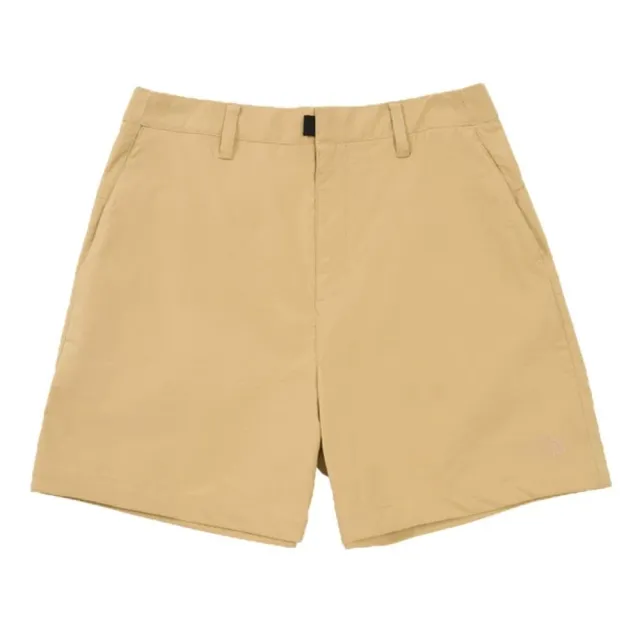 【The North Face】北臉 短褲 女 休閒褲 吸濕排汗 防潑水 亞規 W BASIN SHORT 卡其 NF0A8DFMLK5