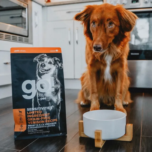 【Go!】低致敏鹿肉 3.5磅 狗狗低致敏系列 單一肉無穀天然糧(狗糧 狗飼料 關節保健 寵物食品)