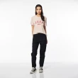 【JEEP】女裝 隨性舒適柔棉彈性長褲(藍色)
