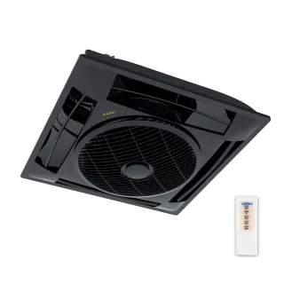 【ALASKA 阿拉斯加】輕鋼架節能循環扇 遙控 BLDC變頻馬達(SA-359D-2 黑色)