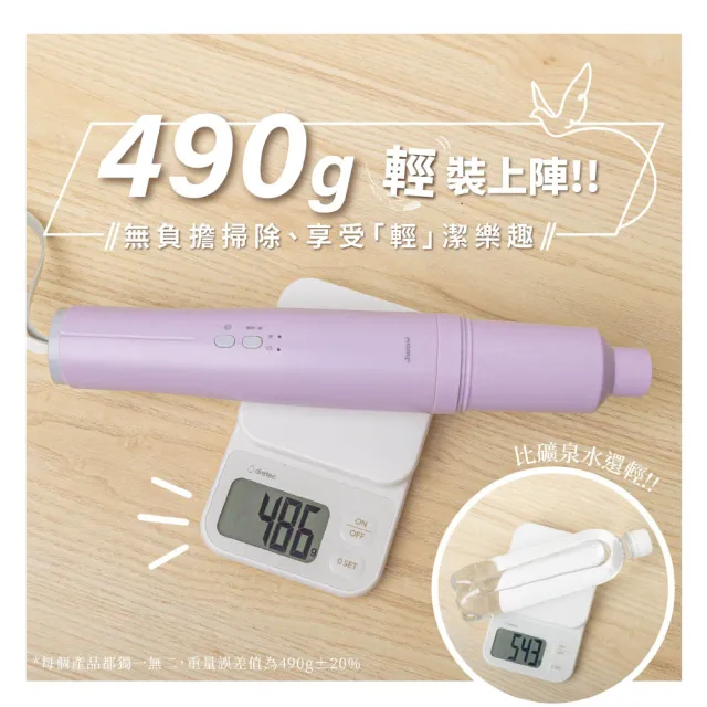 【JWAY】無線優雅極輕量吸塵器 JY-SV12.12M(手持 車用吸塵器 小型迷你吸塵器 CP值推薦 618 禮物)