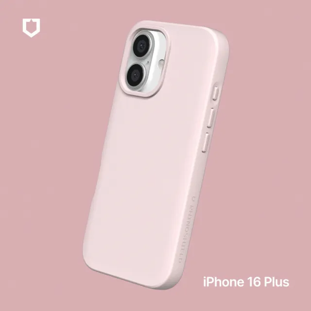 【RHINOSHIELD 犀牛盾】iPhone 16 Plus 6.7吋 SolidSuit 經典防摔背蓋手機保護殼(相機鍵開孔版)