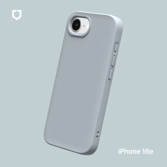 【RHINOSHIELD 犀牛盾】iPhone 16e 6.1吋 SolidSuit 經典防摔背蓋手機保護殼(獨家耐衝擊材料)