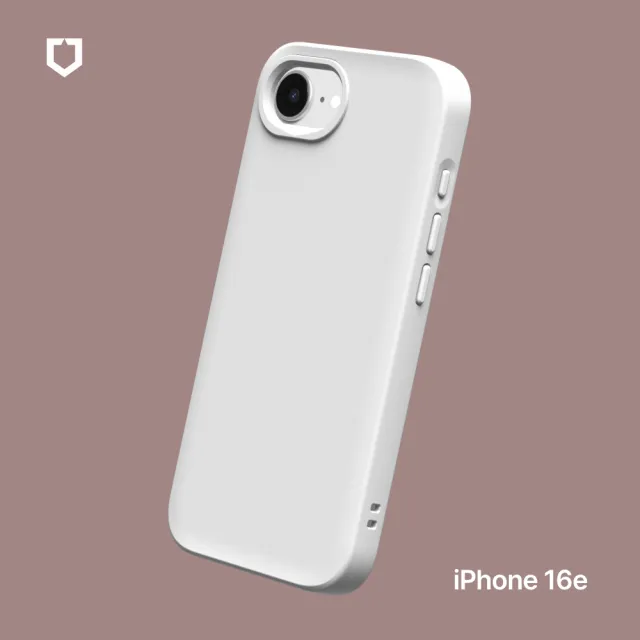 【RHINOSHIELD 犀牛盾】iPhone 16e 6.1吋 SolidSuit 經典防摔背蓋手機保護殼(獨家耐衝擊材料)