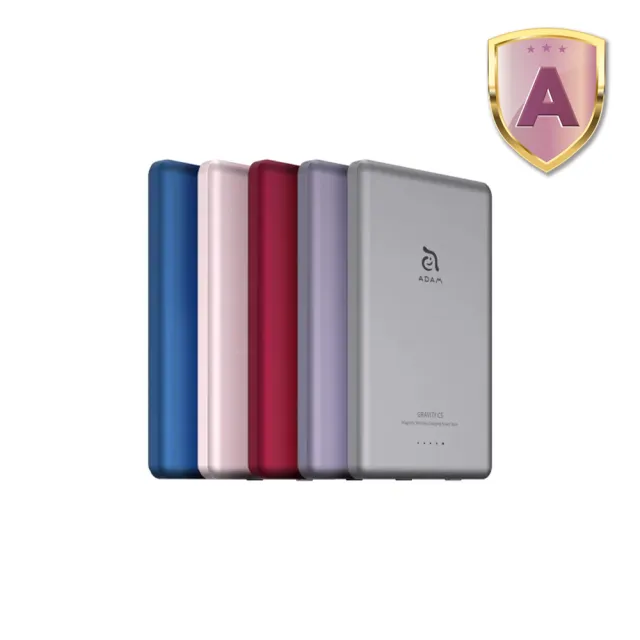 【ADAM 亞果元素】GRAVITY C5 5000mAh 最高20W 超薄型磁吸行動電源(已有標示Wh)
