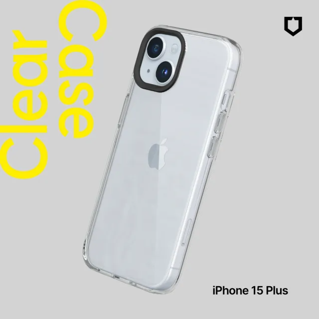 【RHINOSHIELD 犀牛盾】iPhone 15/15 Plus/15 Pro/15 Pro Max Clear透明防摔手機殼(抗黃終生保固)