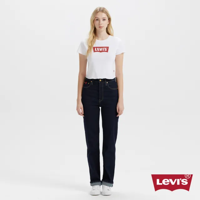 LEVIS】Ribcage Full Length 女款超高腰直筒牛仔褲熱賣單品79078