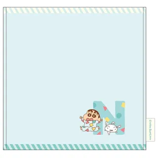 【T’S FACTORY】蠟筆小新 純棉刺繡方巾 純棉手帕