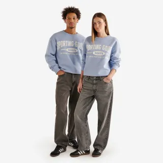 【Roots】Roots中性-SPORTING GOODS 99 圓領上衣(淺藍色)