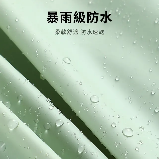 【Hergoo】拼接撞色拉鍊前開式兒童雨衣 加大書包位置學生雨衣 防水透氣連身雨衣 小學生/國中適用 附收納袋