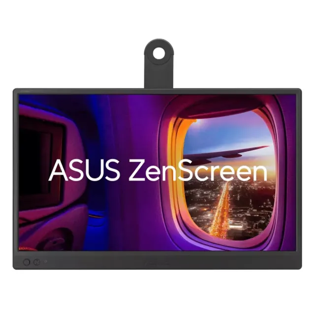 鍵鼠組★【ASUS 華碩】ZenScreen MB169CK 15.6吋 FHD IPS USB-C 攜帶型螢幕
