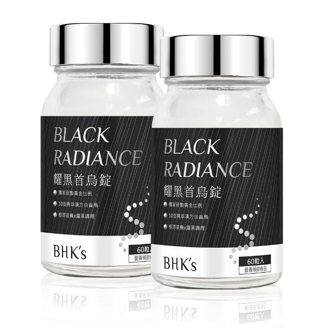 【BHK’s】耀黑首烏錠 2瓶組(60粒/瓶)