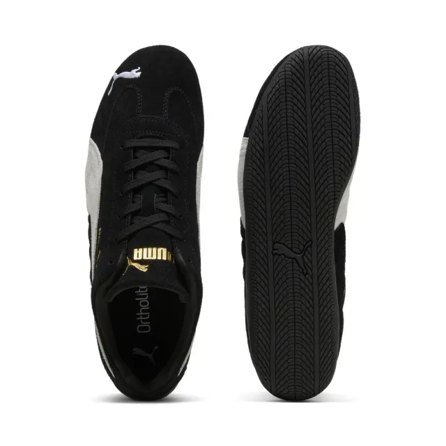 【PUMA 官方旗艦】Speedcat OG 休閒運動鞋 男女共同 39884601(男鞋 女鞋 賽車鞋 薄底鞋 黑色)