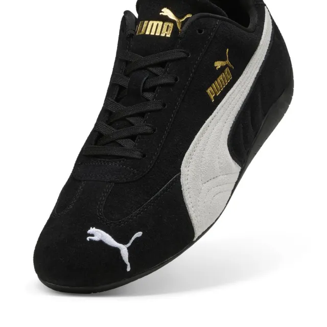 【PUMA 官方旗艦】Speedcat OG 休閒運動鞋 男女共同 39884601(男鞋 女鞋 賽車鞋 薄底鞋 黑色)