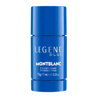 【MONTBLANC 萬寶龍】傳奇紳藍男性淡香精體香膏75g(專櫃公司貨)