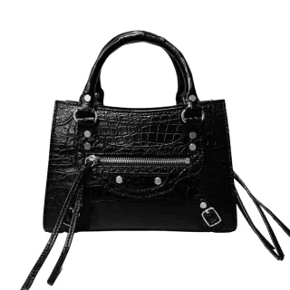 【DMOM】全鱷魚腹皮機車包