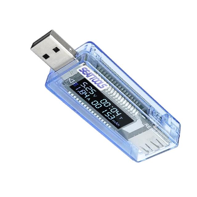 【智殿】USB安全監控儀 USB電壓電流表 充電監測 功率電壓檢測 電壓電流測試(USB電流檢測 165-USBVA+)