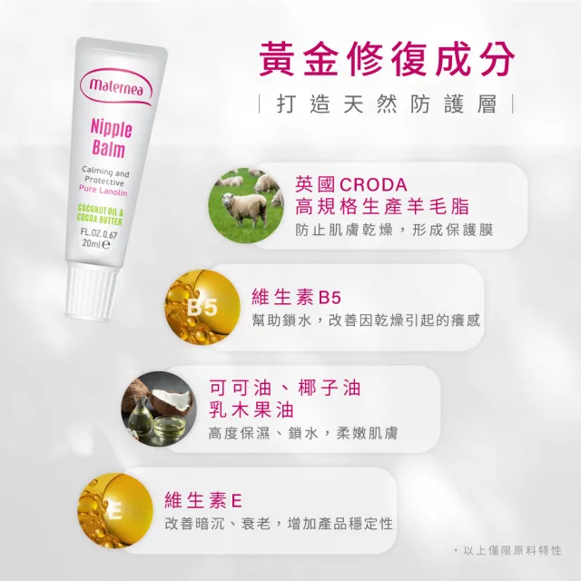 【媽咪莉娜】乳尖修護膏20ml(羊脂膏)