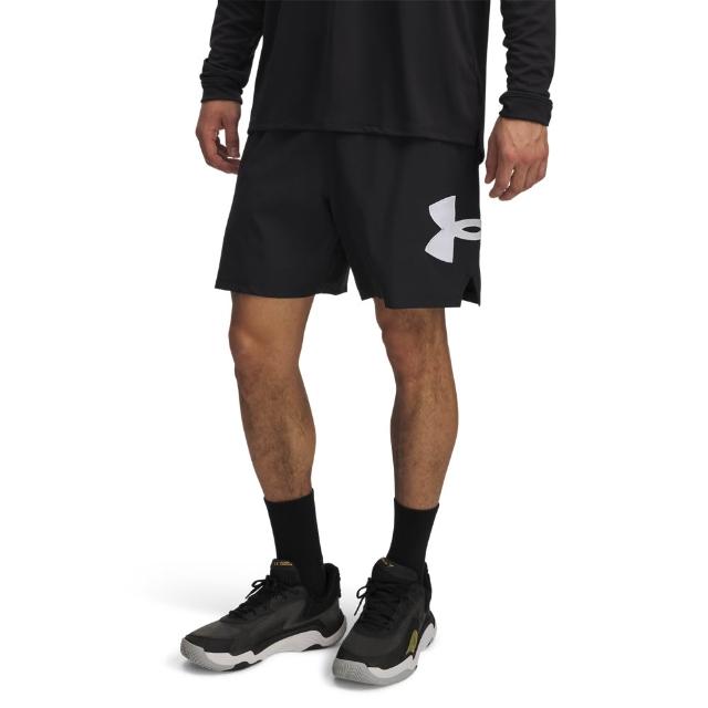 【UNDER ARMOUR】UA 男 Zone Woven 7吋籃球短褲_1390116-001(黑色)
