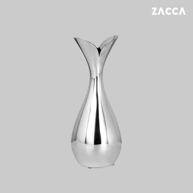 【ZACCA】CLASSY 不銹鋼造型花瓶(花器)