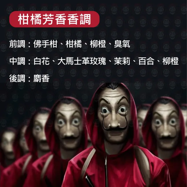 【NETFLIX】LA CASA DE PAPEL 紙房子經典淡香水禮盒-專櫃公司貨(淡香水100ml/沐浴膠150ml/經典托特包)
