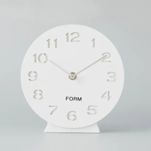 【LIVING FORM 方房】《拾刻》桌上型時鐘(簡約設計/北歐風格/質感生活/掛鐘/壁鐘/新居)