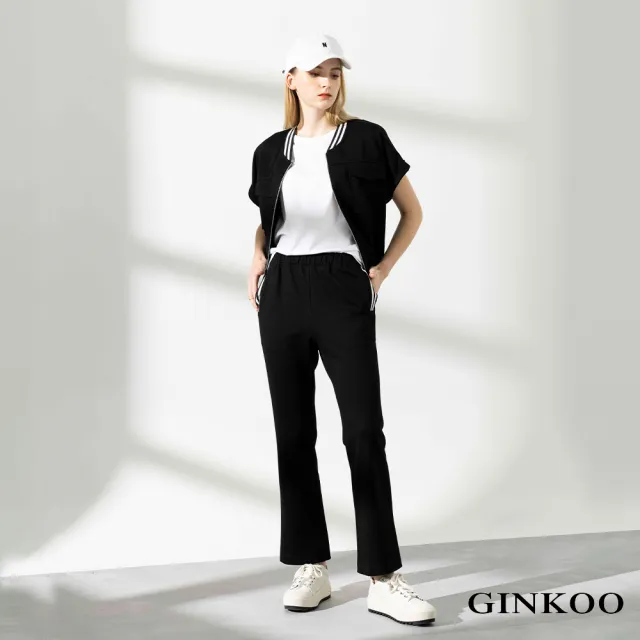 【GINKOO 俊克】holiday簡約連肩袖背心