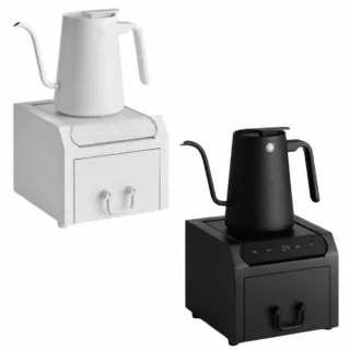 【CAFEDE KONA】天衡溫控手沖咖啡壺層架組(電子壺+電子秤+層架)