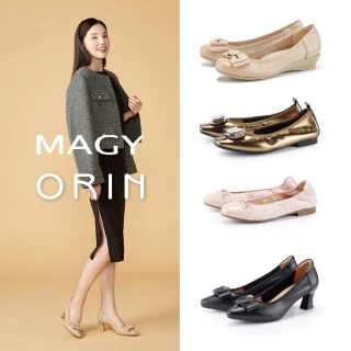 【MAGY】通勤必備.低跟娃娃鞋.尖頭中跟鞋(多款任選)