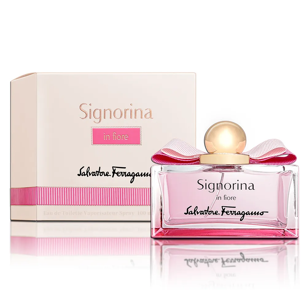 【Salvatore Ferragamo】花漾伊人女性淡香水 100ML(專櫃公司貨)
