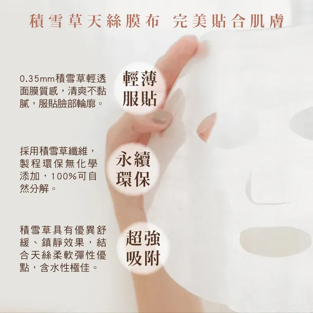【WeOrganic 唯有機】天竺葵全效修護面膜10入組(舒緩、保濕、超輕薄)