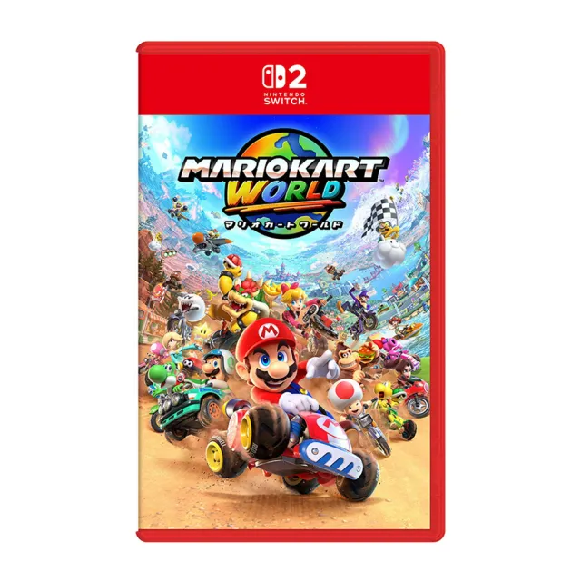 【Nintendo 任天堂】NS2 Switch 2瑪利歐賽車世界 中文版(台灣公司貨)