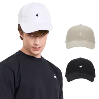 【LE COQ SPORTIF 公雞】經典刺繡LOGO休閒運動棒球帽 帽子 男女款-3色-LYV03301
