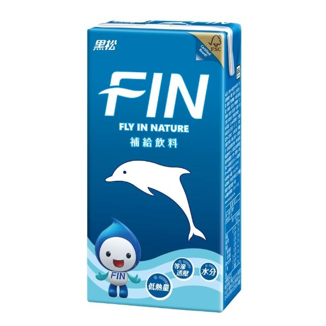 【黑松】黑松FIN補給飲料PKL300mlx24入/箱(TQF微笑標章)