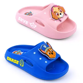 【童鞋城堡】中童 輕量防水拖鞋 汪汪隊立大功(AW1162-粉/藍)