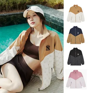 【MLB】防風外套 MONOGRAM系列 衝鋒衣(3AWJM0341-多款任選)