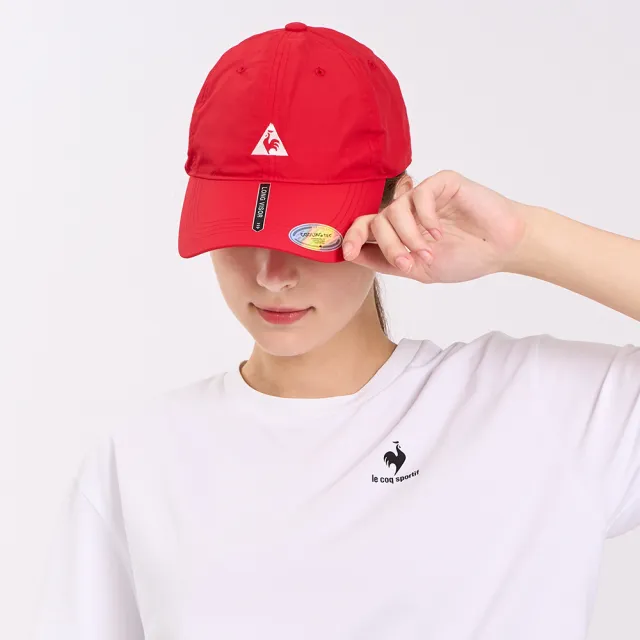【LE COQ SPORTIF 公雞】經典刺繡休閒運動棒球帽 帽子 男女款-4色-LKV03306