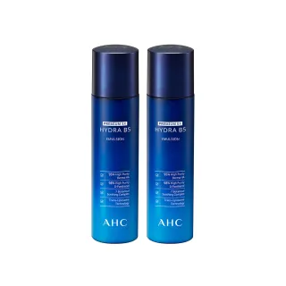 【AHC】瞬效保濕B5微導乳液140ml 2入組(b5 玻尿酸 保濕 超值組 臉部保養)