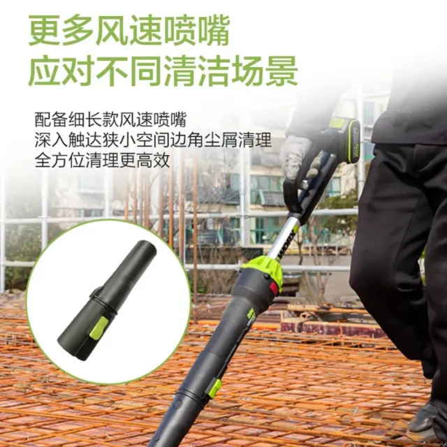 【WORX 威克士】20V 鋰電無刷吹風機 WU231.3(吹風機 吹葉機 吹草機 落葉吹風機 直流吹風機 吹塵 園藝 直流)
