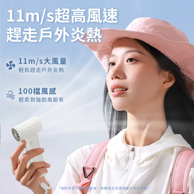 【SOTHING 向物】靜音極輕量!高速手持風扇 引擎Slim( 可上飛機 靜音風扇 迷你風扇 小風扇 usb風扇)