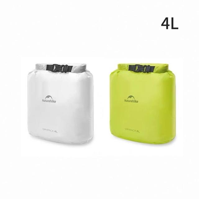 【Naturehike】捲口防水收納袋4L XB012(台灣總代理公司貨)