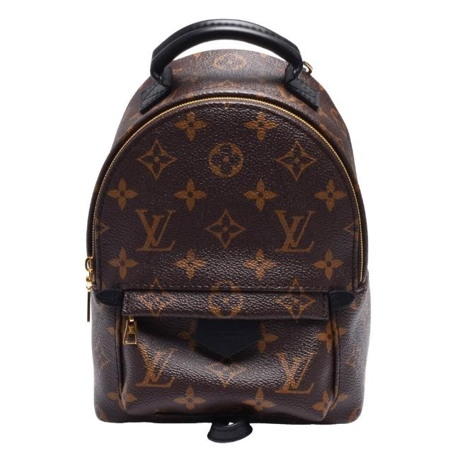 LV LOUIS VUITTON路易威登 M44873 PALM SPRINGS MINI Monogram 帆布後背/斜背包 LV LOUIS VUITTON 路易威登 M44873 PALM SPRINGS MINI Monogram 帆布後背/斜揹包,咖啡色系設計,簡約時尚。外層與內層均為帆布材質,搭配防塵袋與購買證明影本。尺寸為長15cm、寬9cm、高22cm,背帶長度可調98cm-116cm,適合女性日常使用,拉鍊式開口,無外部與內部夾層,無底珠,不適合放A4檔案。