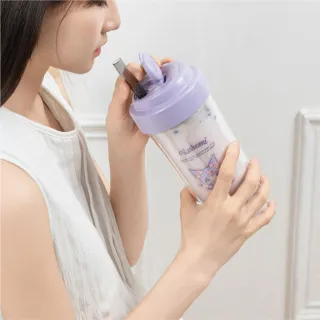 【Oolab 良杯製所】三麗鷗聯名 小緞帶系列可拆雙層布丁杯720ml(不含吸管/酷洛米/美樂蒂/大耳狗/聯名杯)