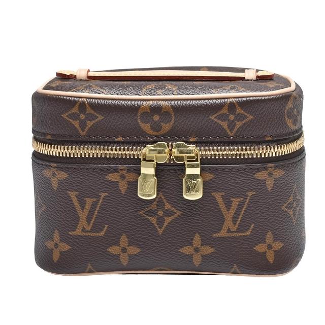 【Louis Vuitton 路易威登】M44936 NICE NANO經典Monogram帆布拉鍊化妝箱(迷你)