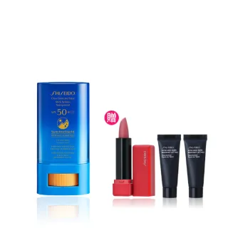 【SHISEIDO 資生堂國際櫃】新艷陽.夏熱防禦果凍防晒棒(防曬/防曬乳/防曬棒/清爽/不黏)